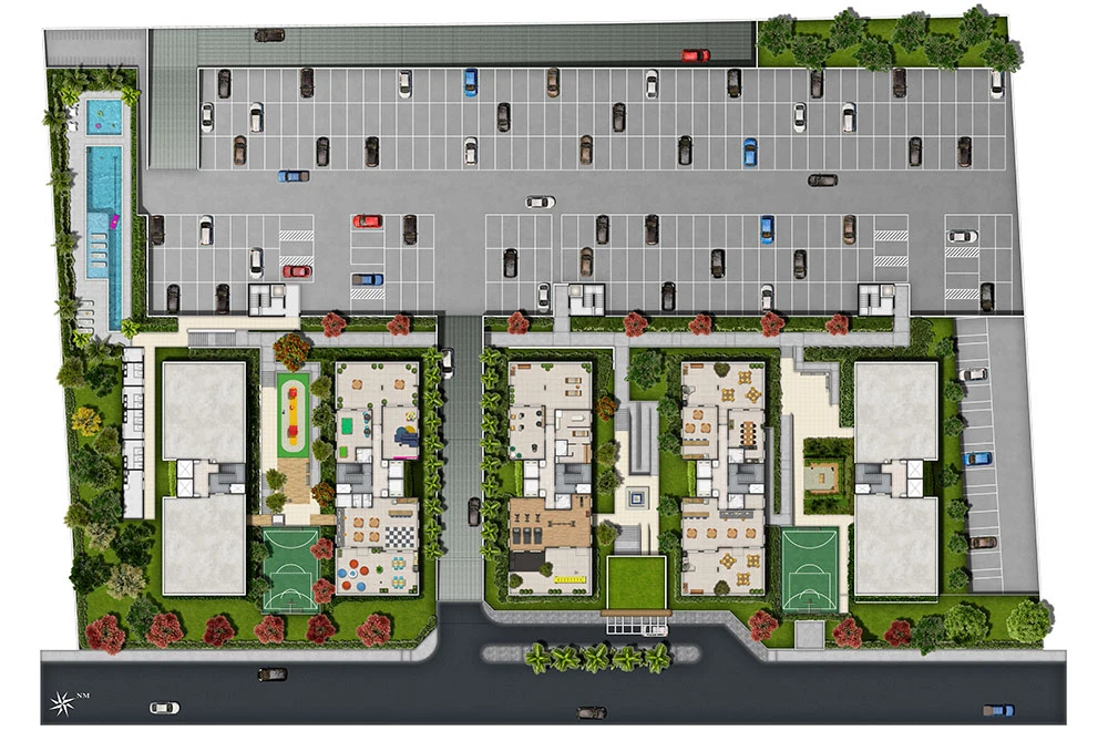 Villa Nova Fazendinha - Perspectiva Villa Nova Fazendinha - Perspectiva